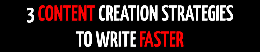 content creation